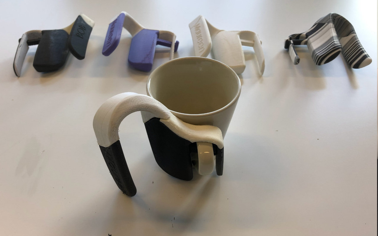 CoffeeGRIP 3D printed